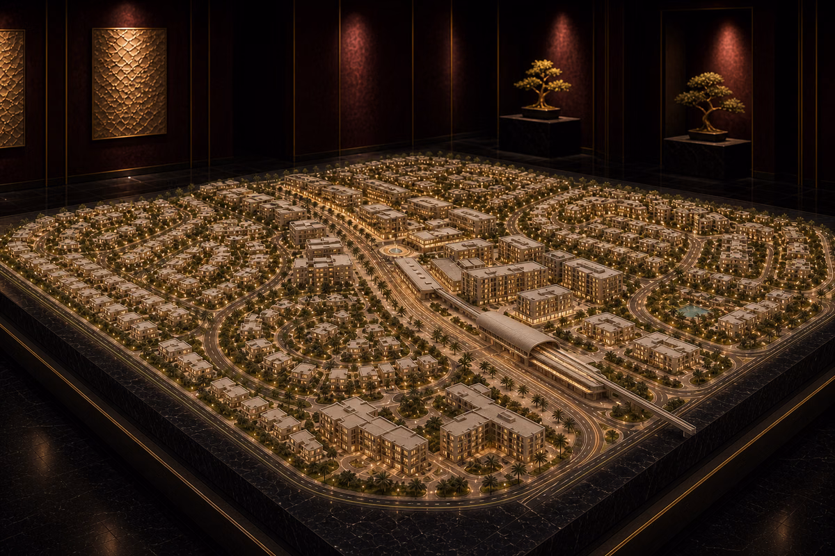 Al Furjan district artwork
