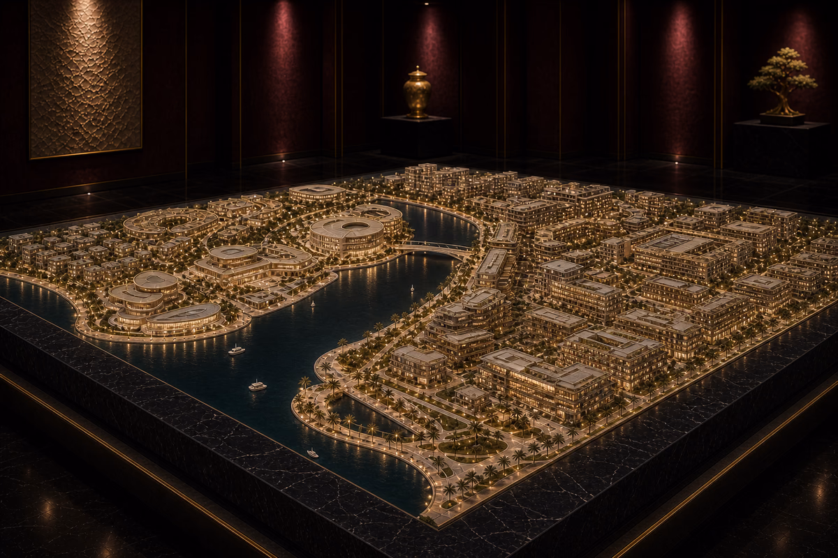 Al Jaddaf district artwork