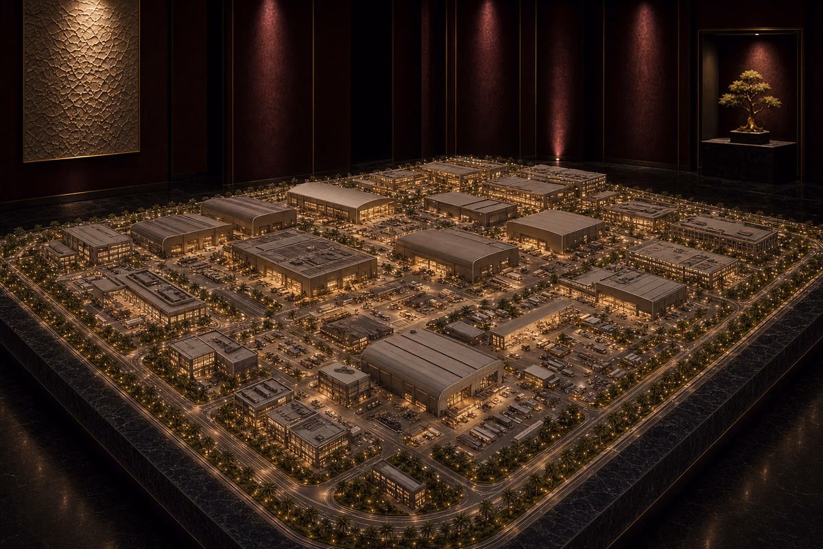 Dubai Production City district artwork