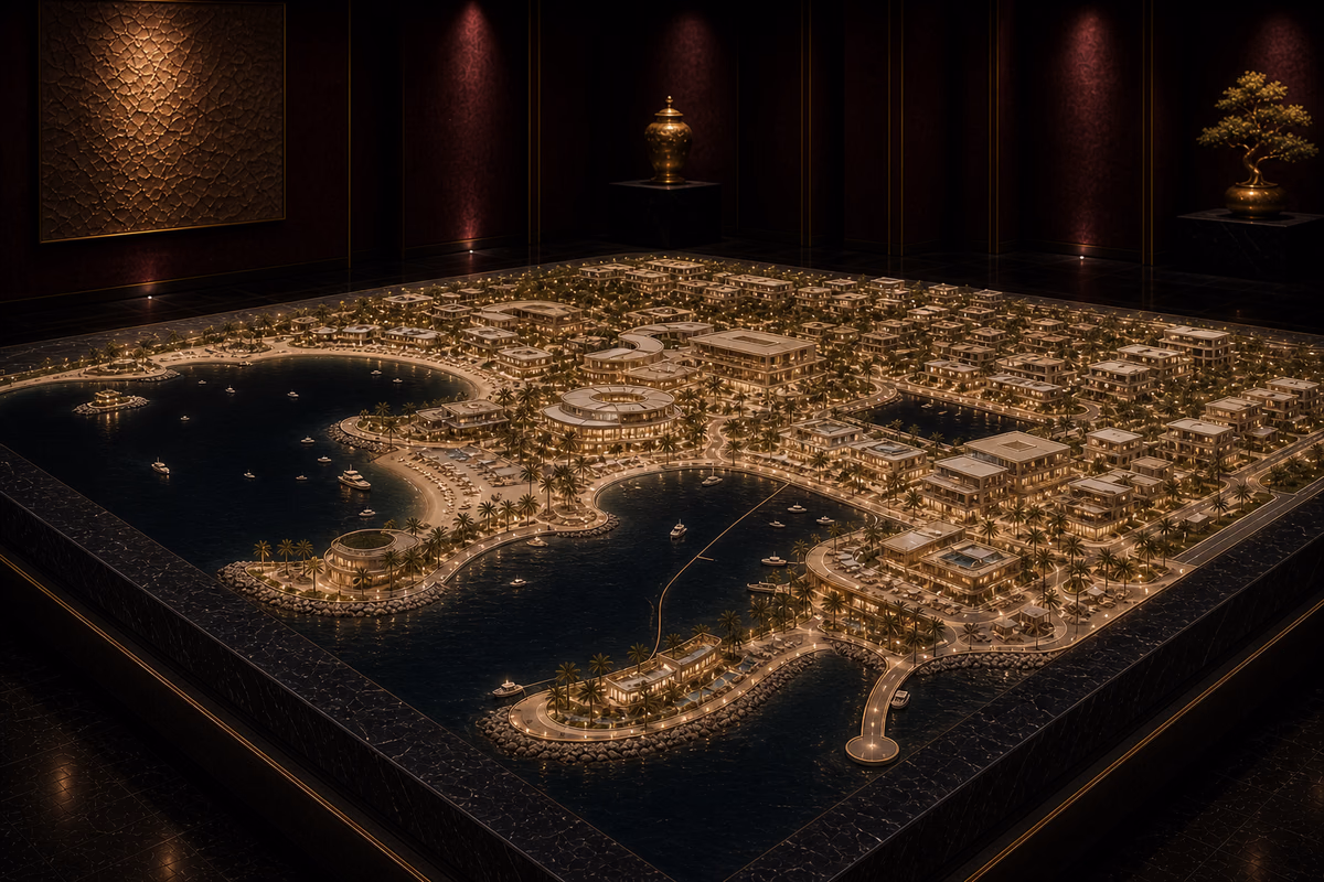 La Mer district artwork